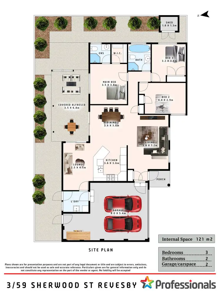 Floorplan of Homely villa listing, 3/59-61 Sherwood Street, Revesby NSW 2212
