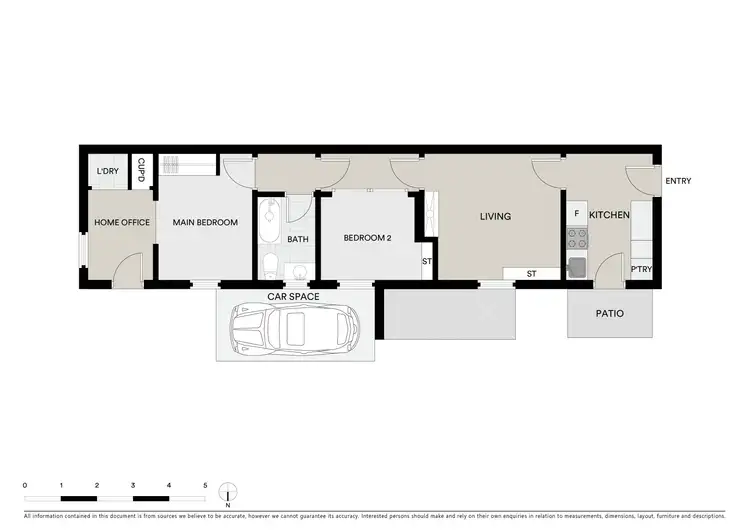 Floorplan of Homely apartment listing, 5/70 Barkly Street, St Kilda VIC 3182