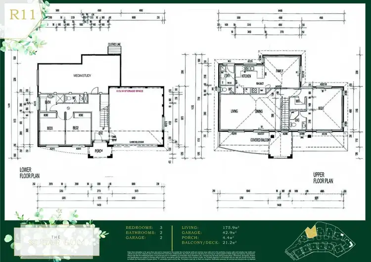 Floorplan of Homely townhouse listing, 11/12 River Drive, Queanbeyan NSW 2620