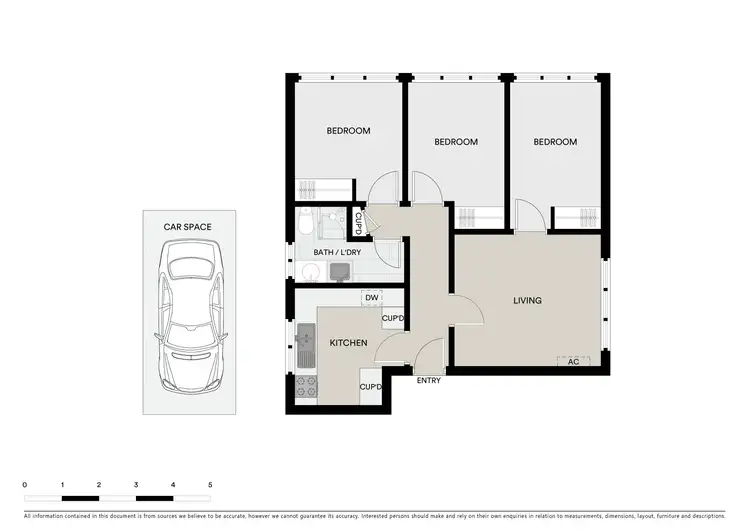 Floorplan of Homely apartment listing, 1/16 Joyce Street, Elwood VIC 3184