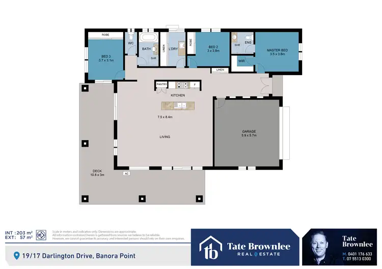 Floorplan of Homely unit listing, 19/17 Darlington Drive, Banora Point NSW 2486