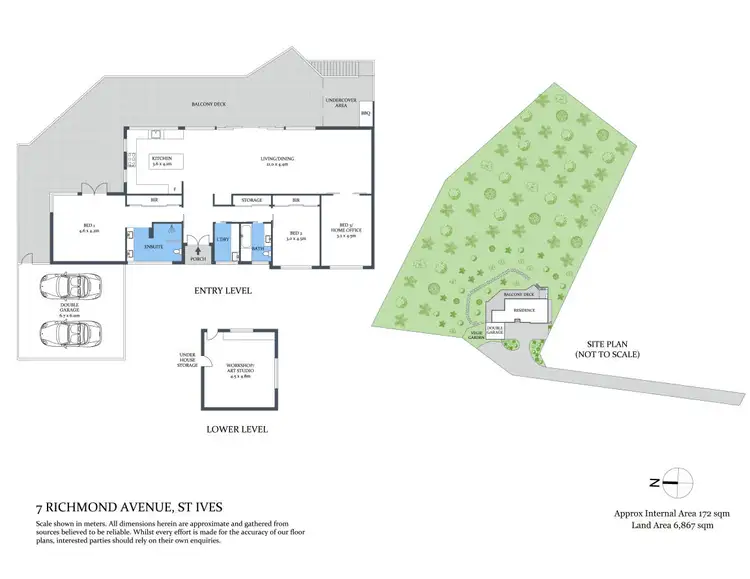 Floorplan of Homely house listing, 7 Richmond Avenue, St Ives NSW 2075