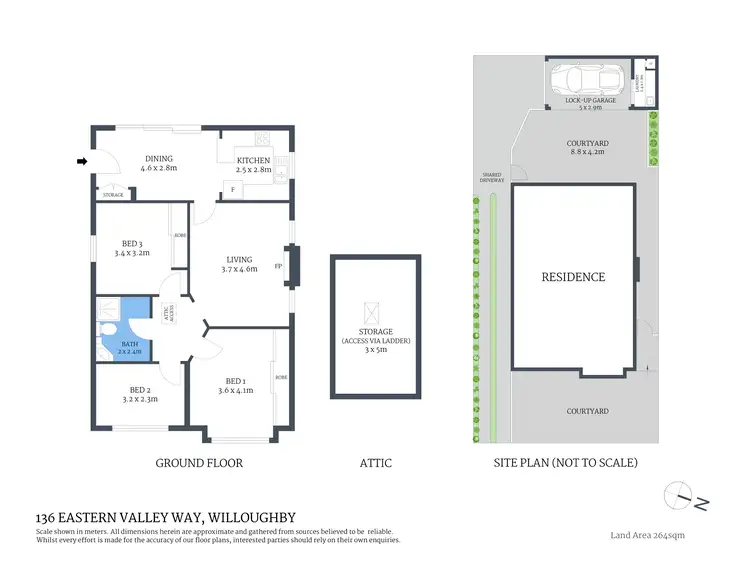 Floorplan of Homely house listing, 136 Eastern Valley Way, Willoughby NSW 2068