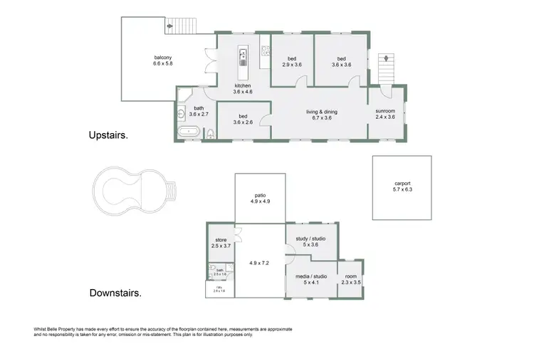 Floorplan of Homely house listing, 8 Keeble Street, Stratford QLD 4870