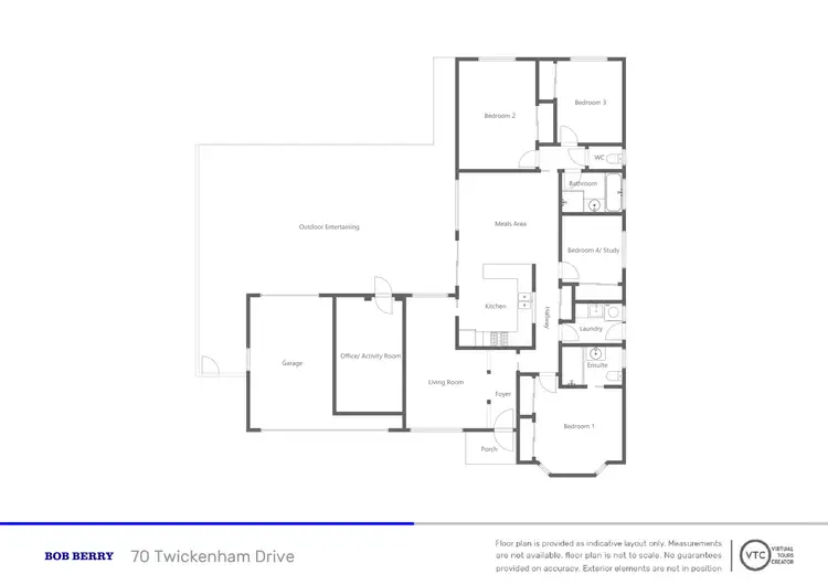 Floorplan of Homely house listing, 70 Twickenham Drive, Dubbo NSW 2830