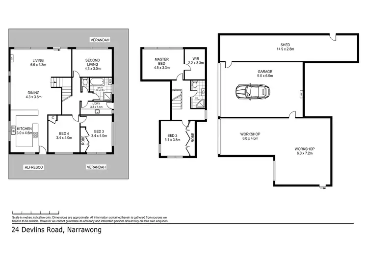 Floorplan of Homely house listing, 24 Devlins Road, Narrawong VIC 3285