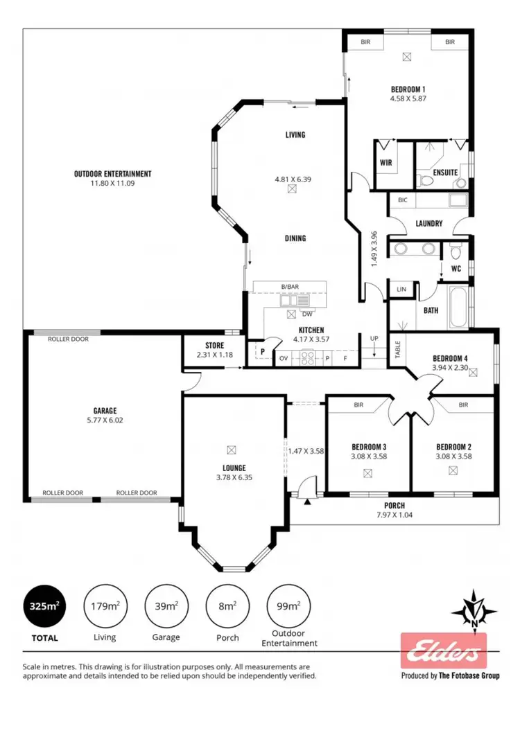 Floorplan of Homely house listing, 24 Falcon Drive, Hewett SA 5118