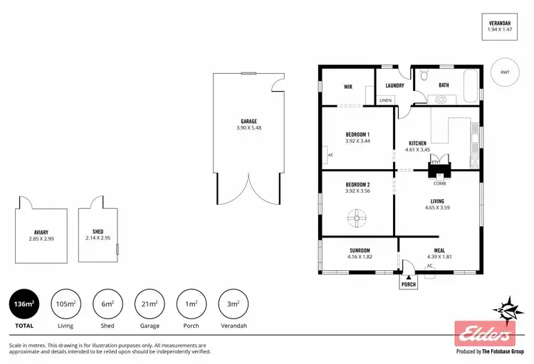 Floorplan of Homely house listing, 12 Church Street, Freeling SA 5372