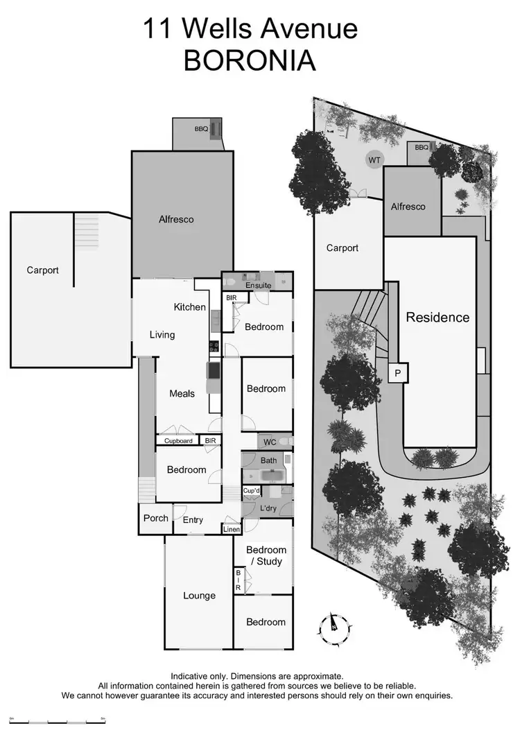 Floorplan of Homely house listing, 11 Wells Avenue, Boronia VIC 3155