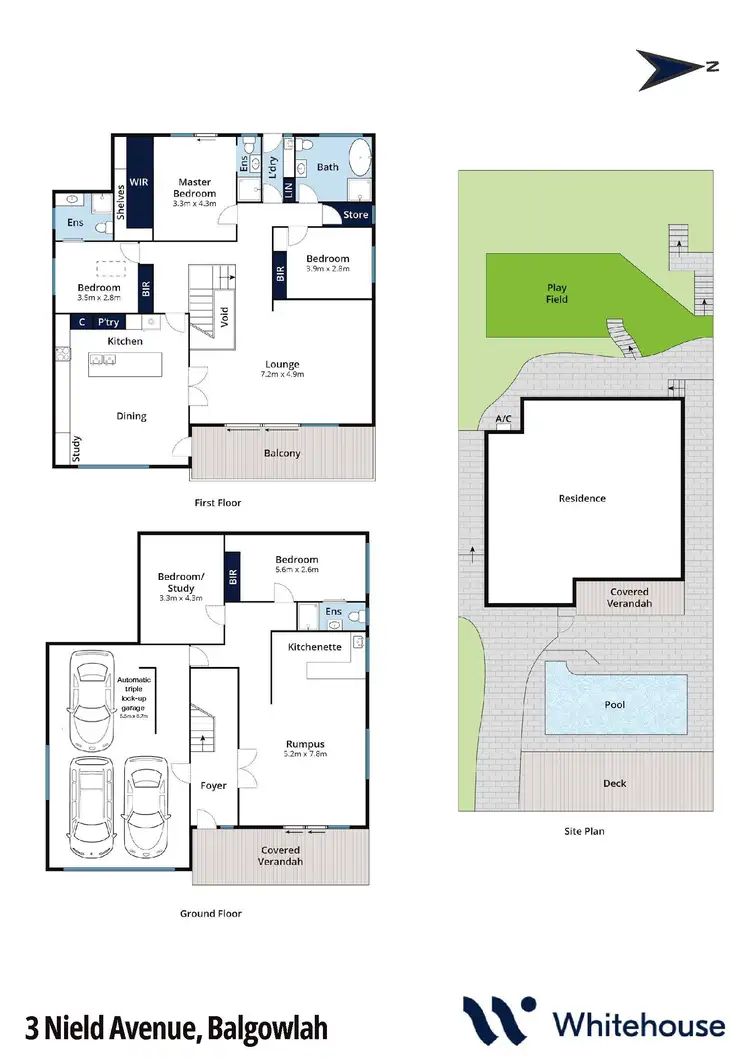 Floorplan of Homely house listing, 3 Nield Avenue, Balgowlah NSW 2093