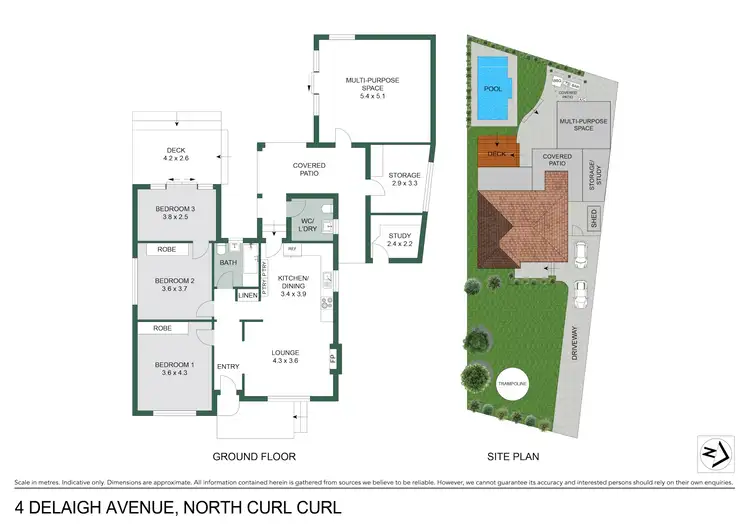 Floorplan of Homely house listing, 4 Delaigh Avenue, North Curl Curl NSW 2099