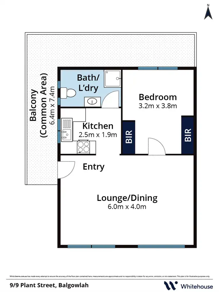 Floorplan of Homely unit listing, 9/9 Plant Street, Balgowlah NSW 2093