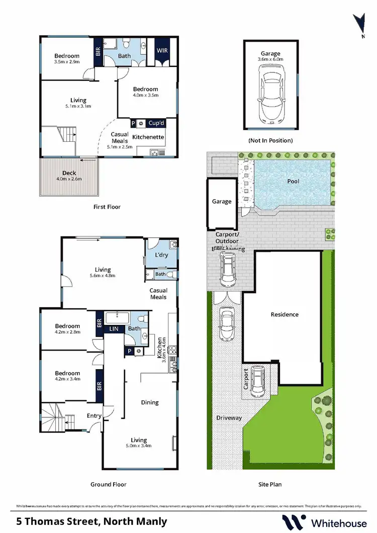 Floorplan of Homely house listing, 5 Thomas Street, North Manly NSW 2100