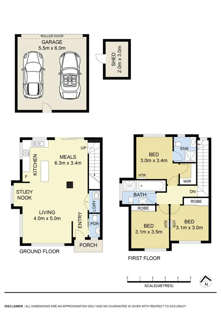 Floorplan of Homely house listing, 65 Normanby Boulevard, Deanside VIC 3336