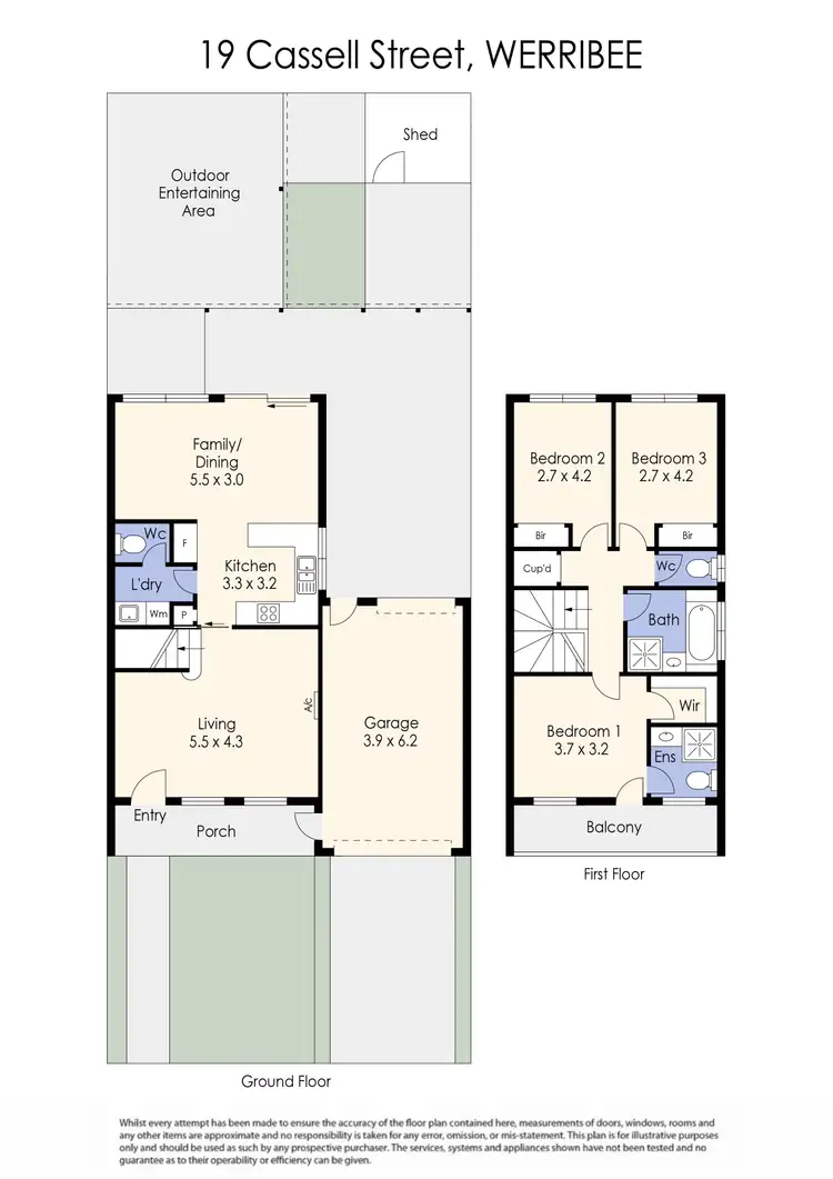 Floorplan of Homely house listing, 19 Cassell Street, Werribee VIC 3030