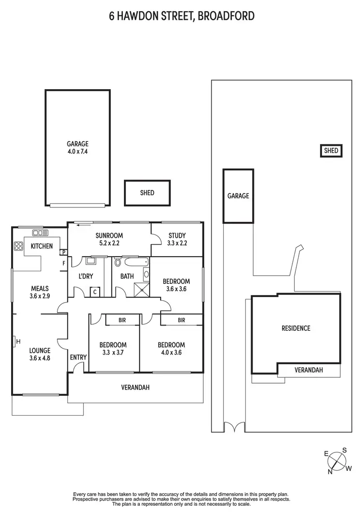 Floorplan of Homely house listing, 6 Hawdon Street, Broadford VIC 3658