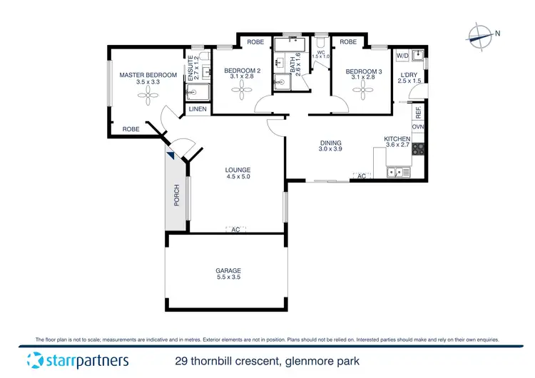 Floorplan of Homely house listing, 29 Thornbill Crescent, Glenmore Park NSW 2745
