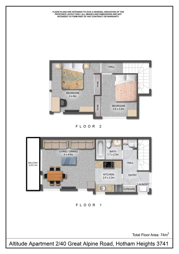 Floorplan of Homely apartment listing, 2 Ultima Altitude, Mount Hotham VIC 3741