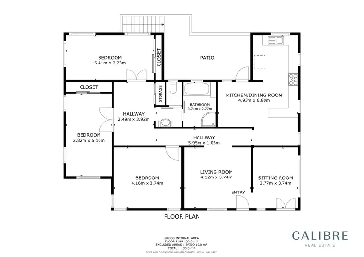 Floorplan of Homely house listing, 34 Sunrise Street, Ashgrove QLD 4060