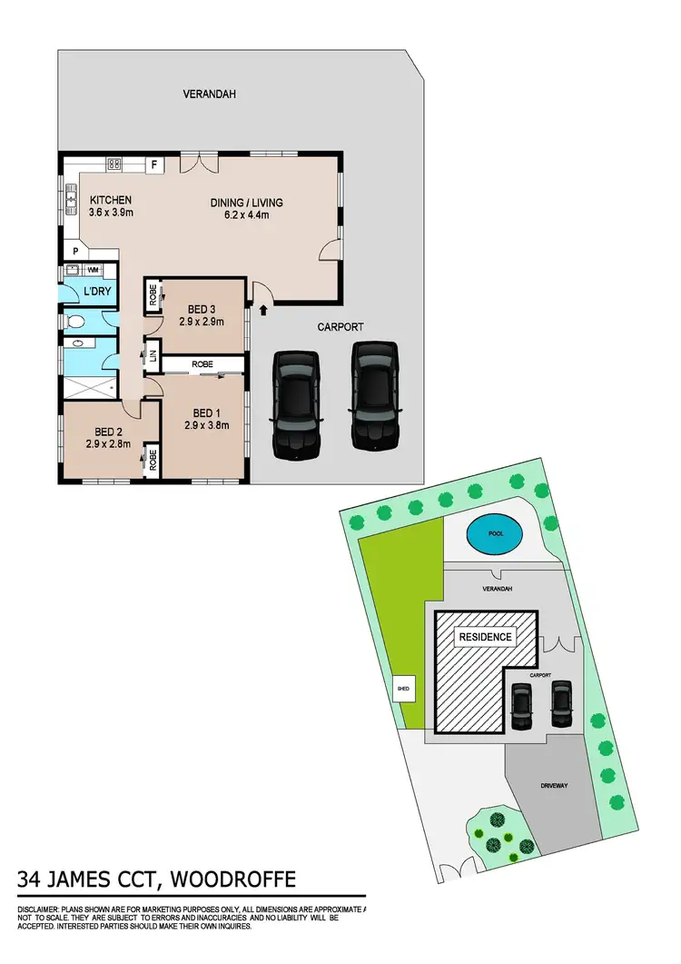 Floorplan of Homely house listing, 34 James Circuit, Woodroffe NT 830