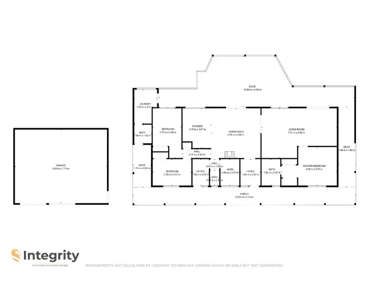 Floorplan of Homely house listing, 30 Elvin Drive, Kinglake VIC 3763