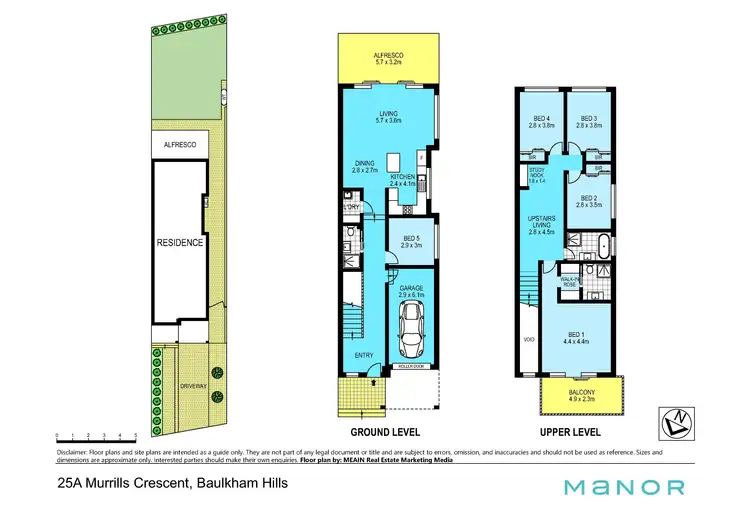Floorplan of Homely house listing, 25A Murrills Crescent, Baulkham Hills NSW 2153
