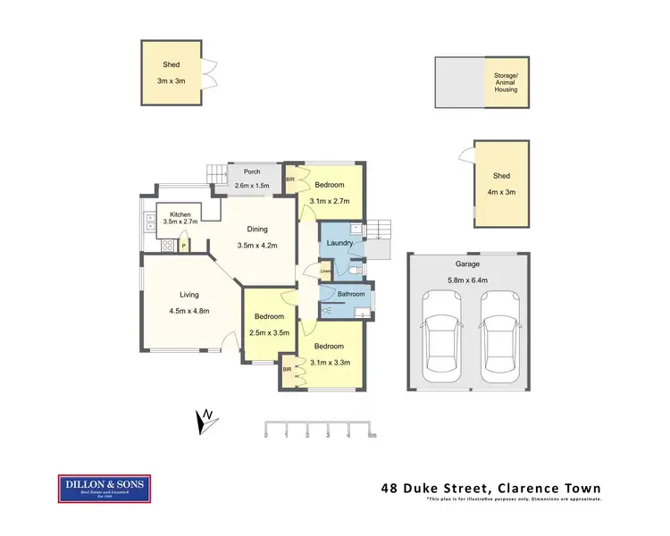 Floorplan of Homely house listing, 48 Duke Street, Clarence Town NSW 2321