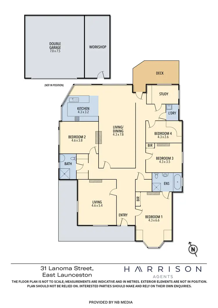 Floorplan of Homely house listing, 31 Lanoma Street, East Launceston TAS 7250
