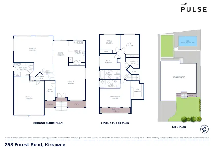 Floorplan of Homely house listing, 298 Forest Road, Kirrawee NSW 2232