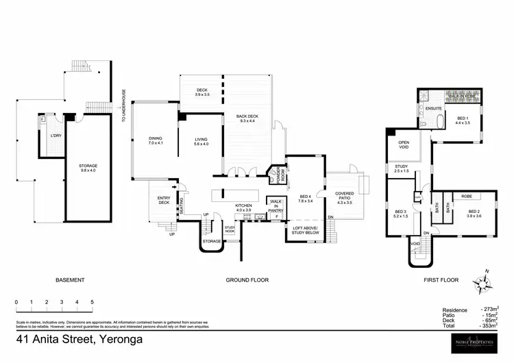 Floorplan of Homely house listing, 41 Anita Street, Yeronga QLD 4104