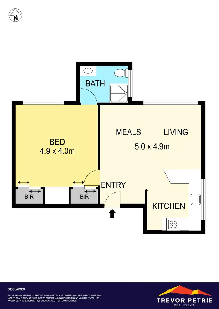 Floorplan of Homely apartment listing, 8/304 Clarendon Street, Soldiers Hill VIC 3350