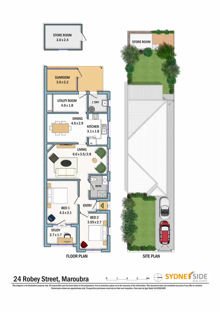 Floorplan of Homely house listing, 24 Robey Street, Maroubra NSW 2035