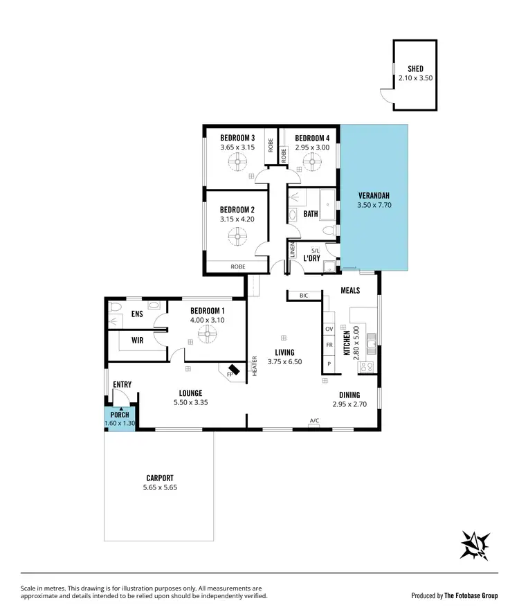 Floorplan of Homely house listing, 20 Barcelona Drive, Happy Valley SA 5159