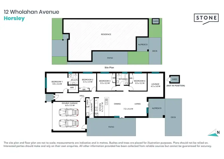 Floorplan of Homely house listing, 12 Wholahan Avenue, Horsley NSW 2530