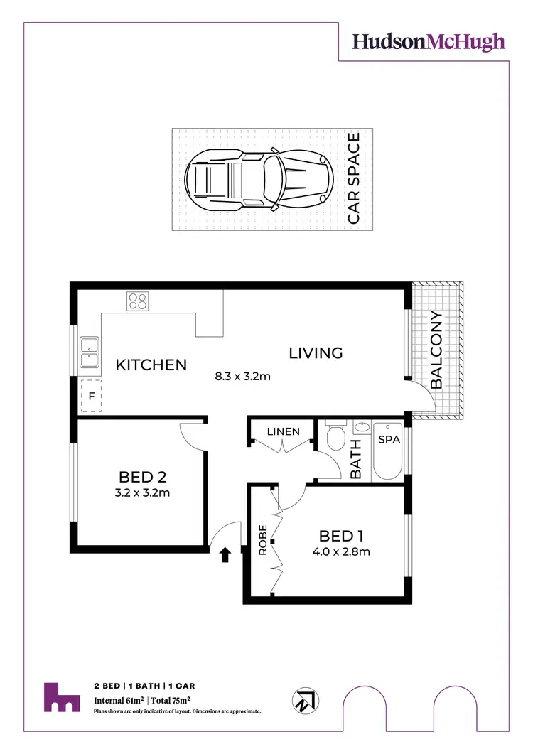Floorplan of Homely apartment listing, 12/258 Johnston Street, Annandale NSW 2038
