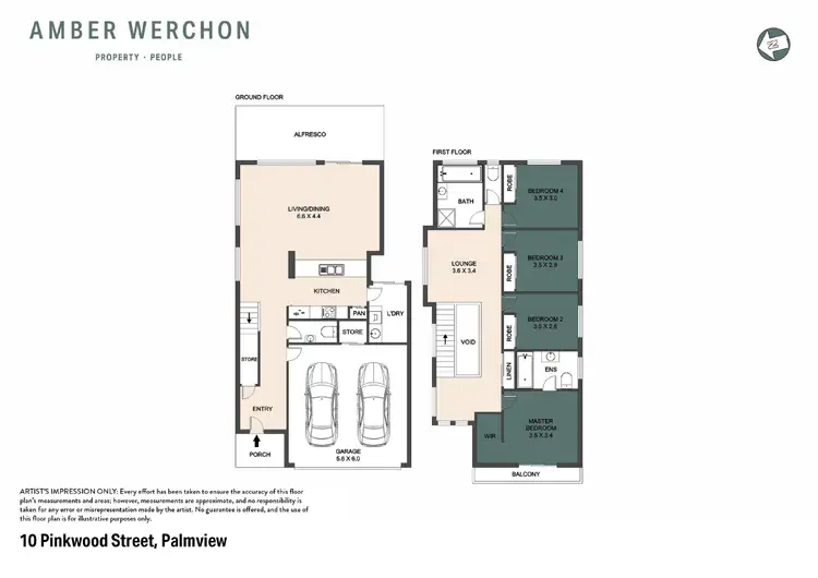 Floorplan of Homely house listing, 10 Pinkwood Street, Palmview QLD 4553