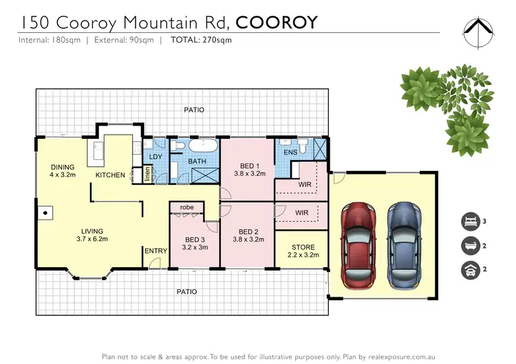 Floorplan of Homely house listing, 150 Cooroy Mountain Road, Cooroy QLD 4563