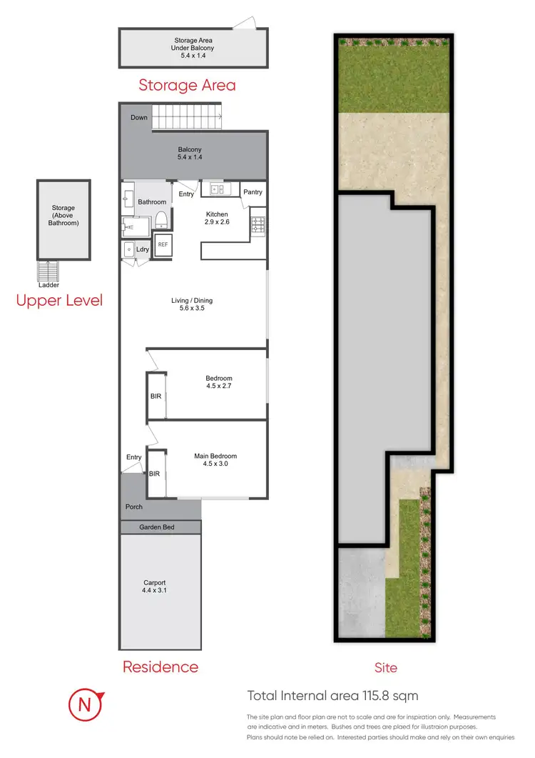 Floorplan of Homely semi-detached listing, 21B Hillcrest Road, Frankston VIC 3199