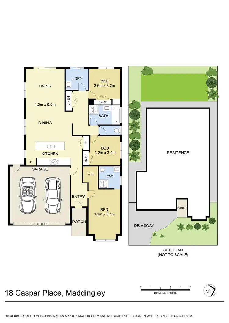 Floorplan of Homely house listing, 18 Caspar Place, Maddingley VIC 3340