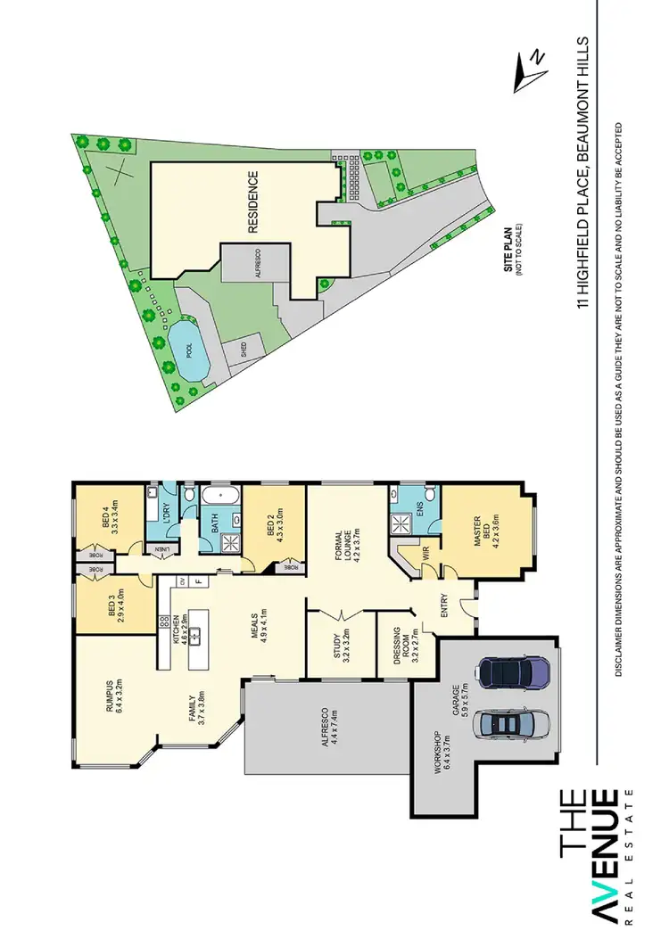 Floorplan of Homely house listing, 11 Highfield Place, Beaumont Hills NSW 2155