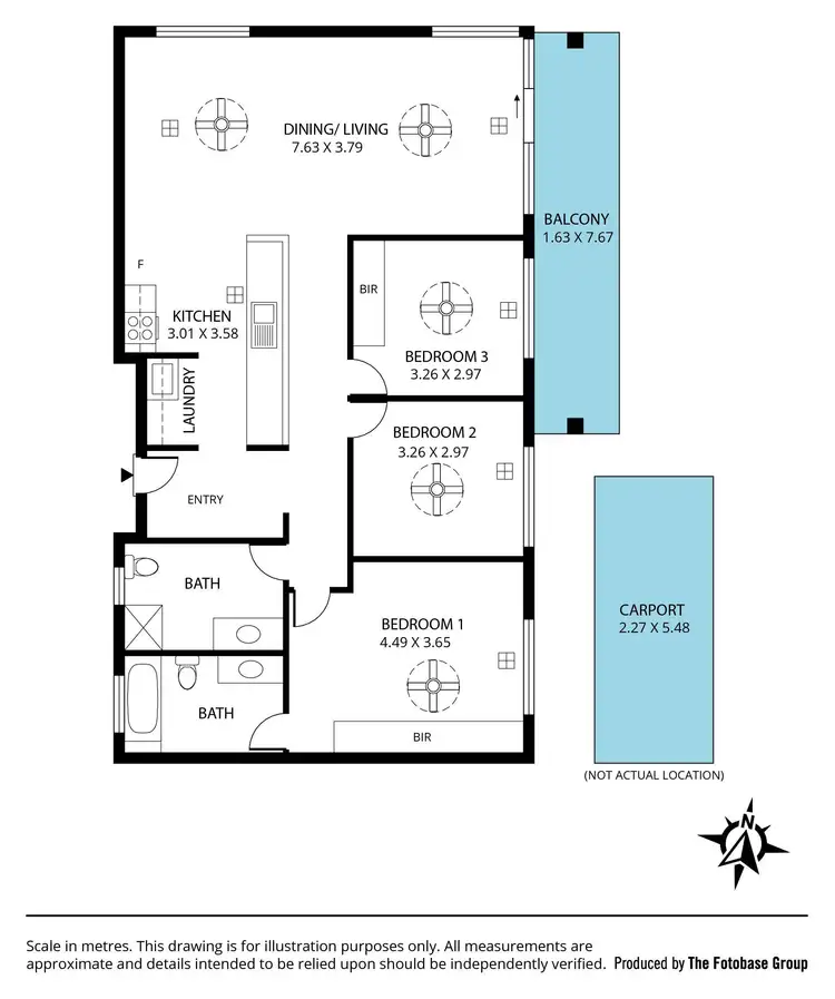 Floorplan of Homely apartment listing, 81/62 Seaview Avenue, Wirrina Cove SA 5204