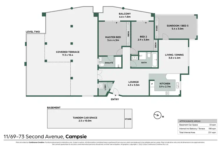 Floorplan of Homely unit listing, 11/69-73 Second Avenue, Campsie NSW 2194