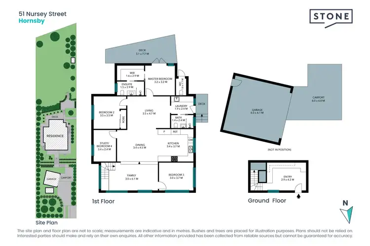 Floorplan of Homely house listing, 51 Nursery Street, Hornsby NSW 2077
