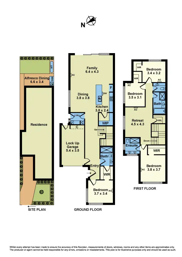 Floorplan of Homely house listing, 16B Dulcie Street, Sunshine VIC 3020