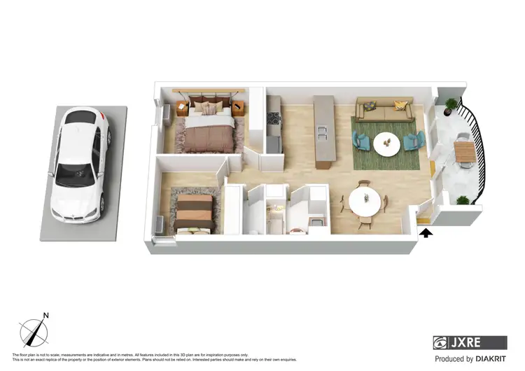 Floorplan of Homely apartment listing, 6/5 Davisons Place, Melbourne VIC 3000