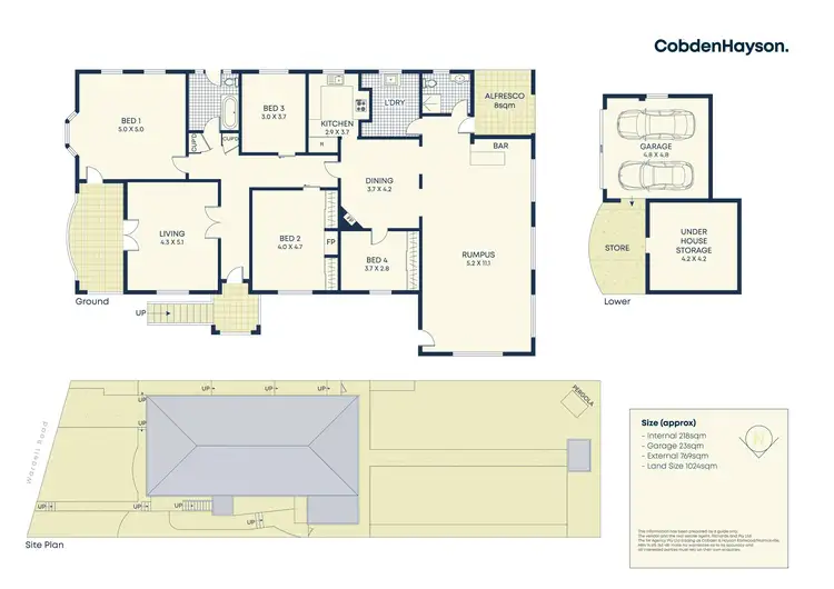 Floorplan of Homely house listing, 165 Wardell Road, Earlwood NSW 2206