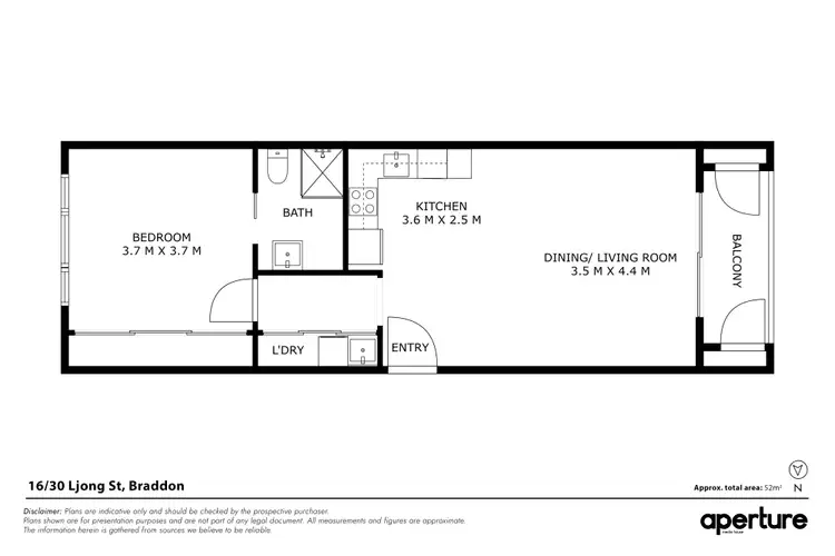 Floorplan of Homely apartment listing, 16/30 Ijong Street, Braddon ACT 2612