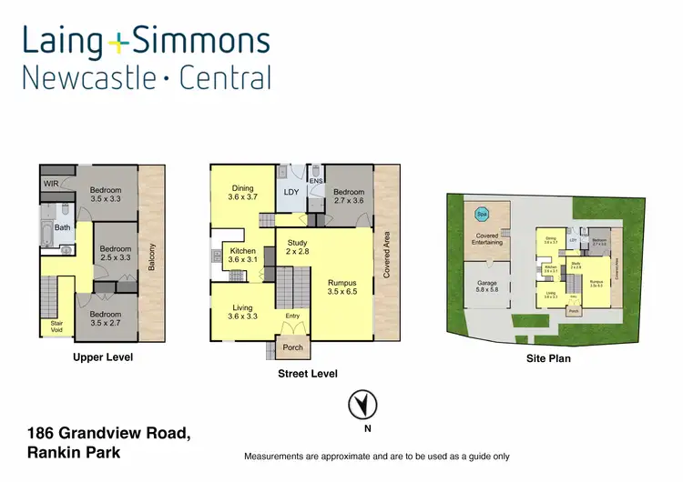 Floorplan of Homely house listing, 186 Grandview Road, Rankin Park NSW 2287