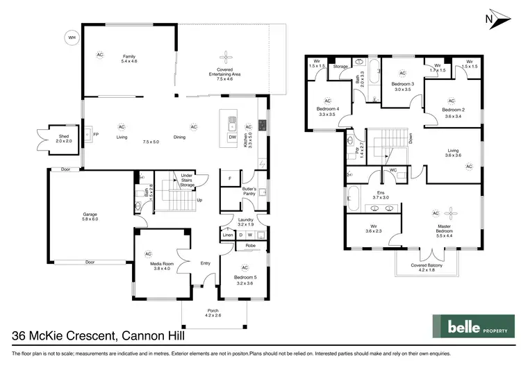 Floorplan of Homely house listing, 36 Mckie Crescent, Cannon Hill QLD 4170