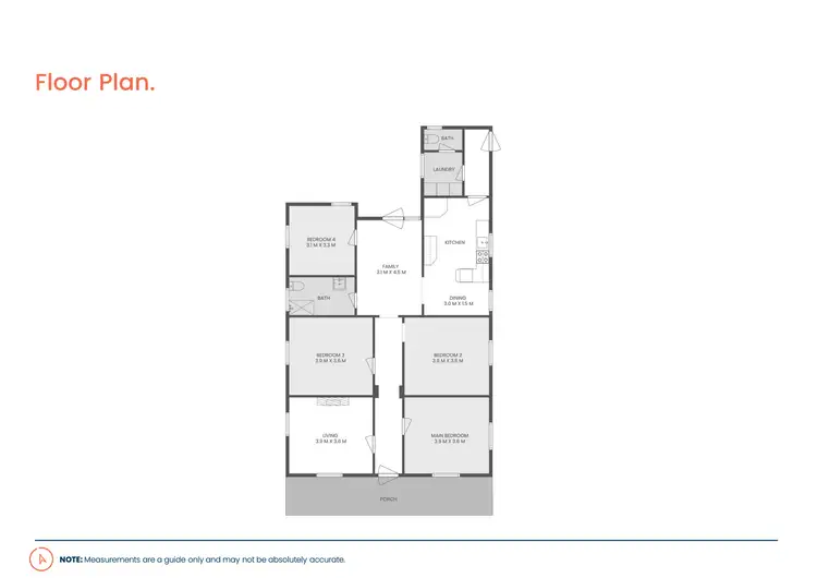 Floorplan of Homely house listing, 39 Anderson Drive, Tarro NSW 2322